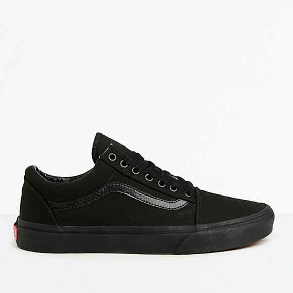 vans old skool mono black